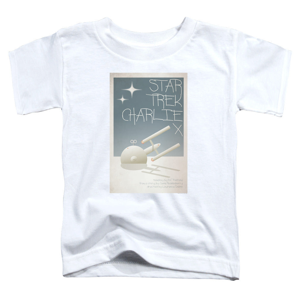 STAR TREK/TOS EPISODE 2 - S/S TODDLER TEE - WHITE