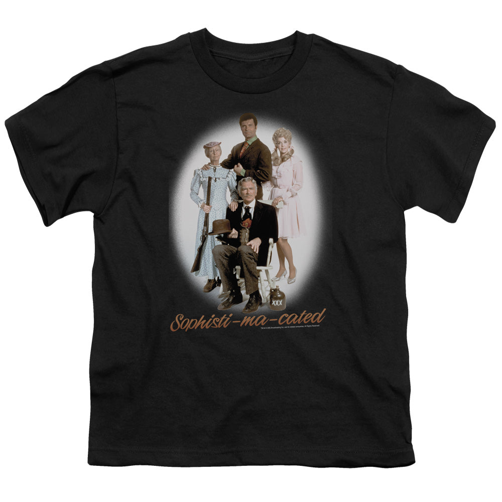 BEVERLY HILLBILLIES/SOPHISTIMACATED - S/S YOUTH 18/1 - BLACK