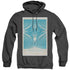 STAR TREK/TOS EPISODE 3 - ADULT HEATHER HOODIE - BLACK