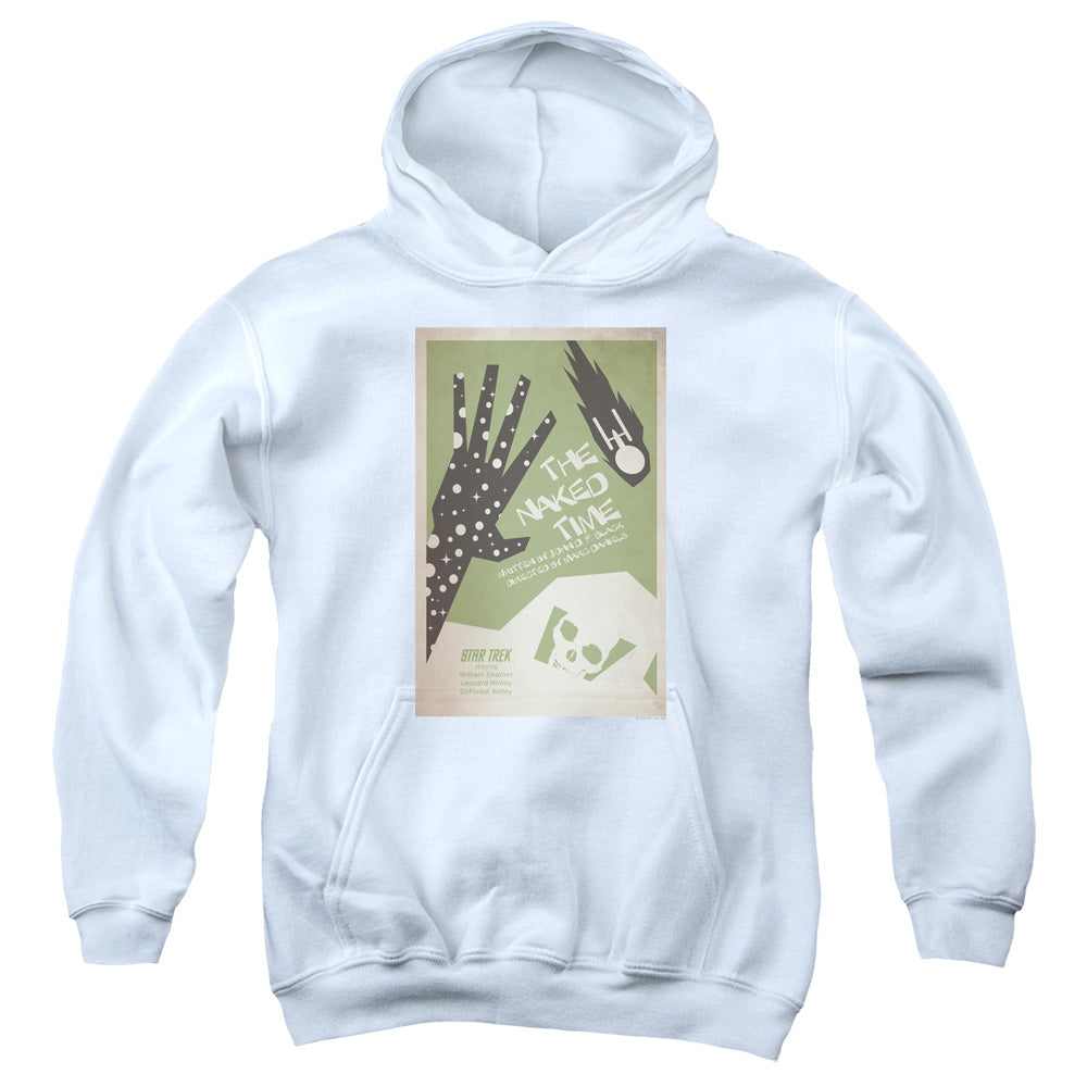 STAR TREK/TOS EPISODE 4 - YOUTH PULLOVER HOODIE - WHITE