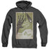 STAR TREK/TOS EPISODE 4 - ADULT HEATHER HOODIE - BLACK