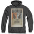 STAR TREK/TOS EPISODE 5 - ADULT HEATHER HOODIE - BLACK