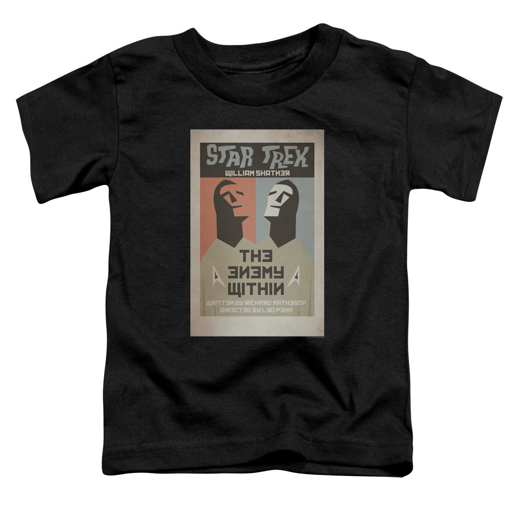 STAR TREK/TOS EPISODE 5 - S/S TODDLER TEE - BLACK