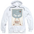 STAR TREK/TOS EPISODE 6 - ADULT PULLOVER HOODIE - WHITE