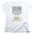 STAR TREK/TOS EPISODE 6 - S/S WOMENS TEE - WHITE
