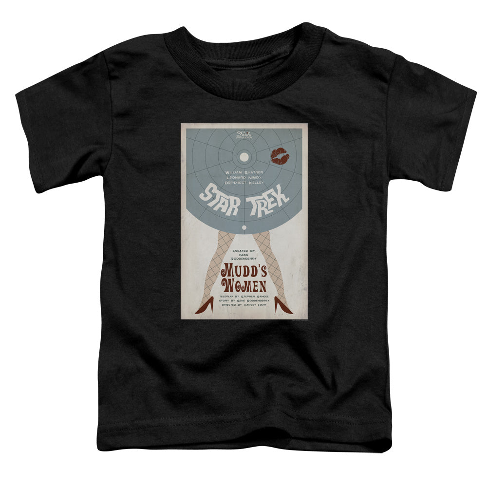 STAR TREK/TOS EPISODE 6 - S/S TODDLER TEE - BLACK