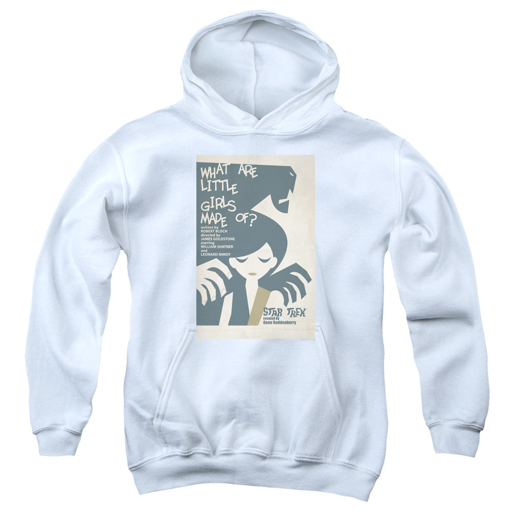 STAR TREK/TOS EPISODE 7 - YOUTH PULLOVER HOODIE - WHITE