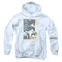 STAR TREK/TOS EPISODE 7 - YOUTH PULLOVER HOODIE - WHITE