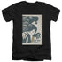 STAR TREK/TOS EPISODE 7 - S/S ADULT V-NECK 30/1 - BLACK