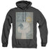 STAR TREK/TOS EPISODE 9 - ADULT HEATHER HOODIE - BLACK
