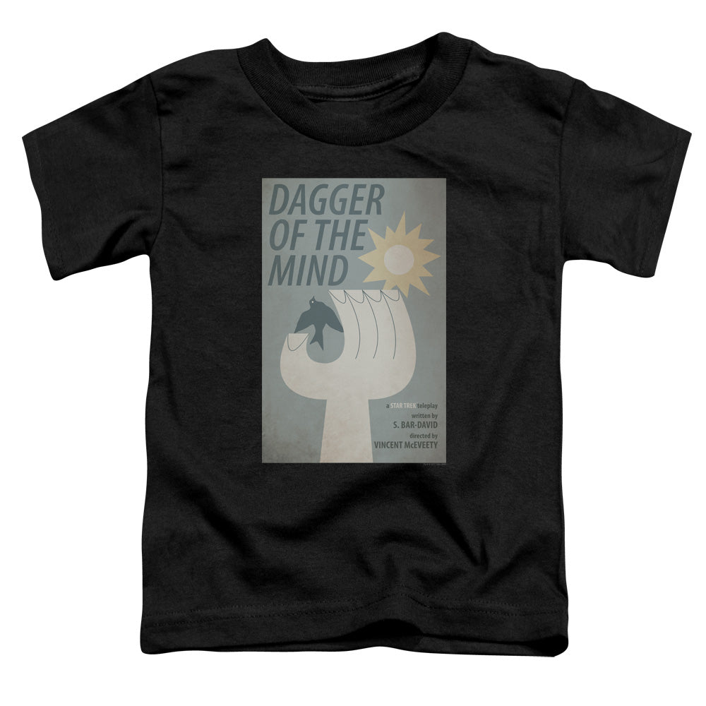 STAR TREK/TOS EPISODE 9 - S/S TODDLER TEE - BLACK