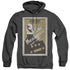 STAR TREK/TOS EPISODE 11 - ADULT HEATHER HOODIE - BLACK