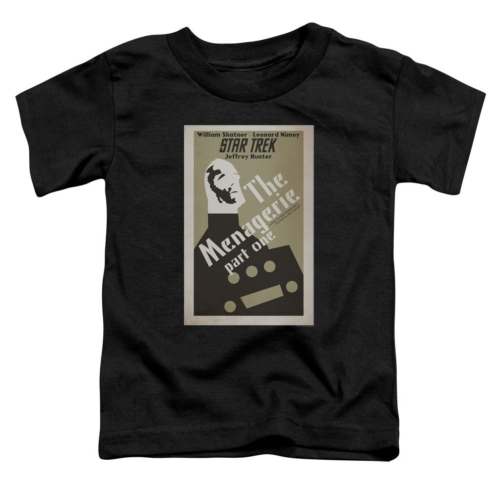 STAR TREK/TOS EPISODE 11 - S/S TODDLER TEE - BLACK