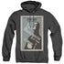 STAR TREK/TOS EPISODE 12 - ADULT HEATHER HOODIE - BLACK