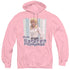 BEVERLY HILLBILLIES/WANNA RASSLE - ADULT PULLOVER HOODIE - PINK