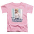 BEVERLY HILLBILLIES/WANNA RASSLE - S/S TODDLER TEE - PINK