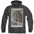 STAR TREK/TOS EPISODE 13 - ADULT HEATHER HOODIE - BLACK