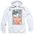 STAR TREK/TOS EPISODE 14 - ADULT PULLOVER HOODIE - WHITE