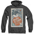 STAR TREK/TOS EPISODE 14 - ADULT HEATHER HOODIE - BLACK