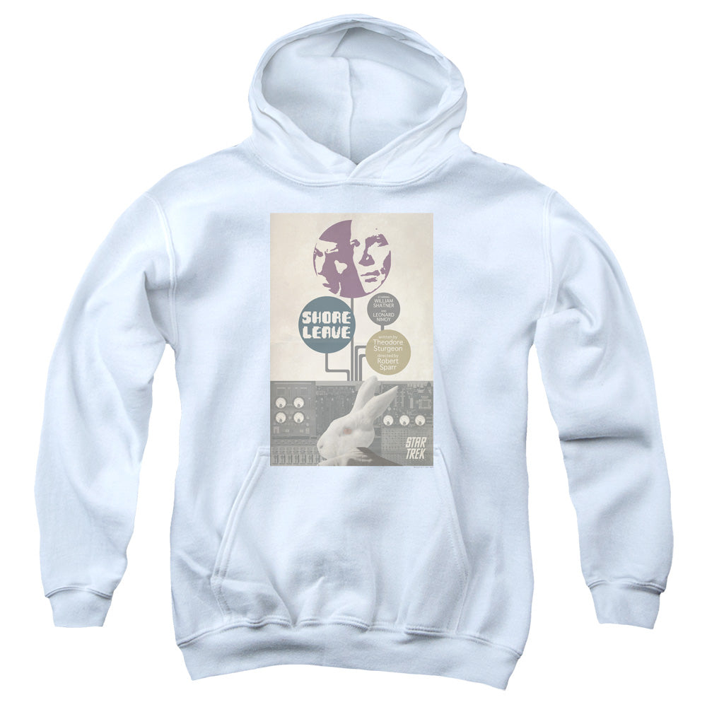 STAR TREK/TOS EPISODE 15 - YOUTH PULLOVER HOODIE - WHITE