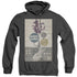 STAR TREK/TOS EPISODE 15 - ADULT HEATHER HOODIE - BLACK