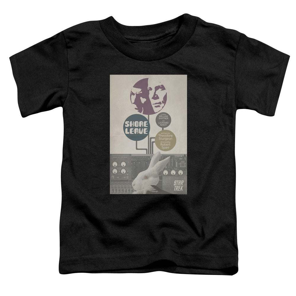 STAR TREK/TOS EPISODE 15 - S/S TODDLER TEE - BLACK
