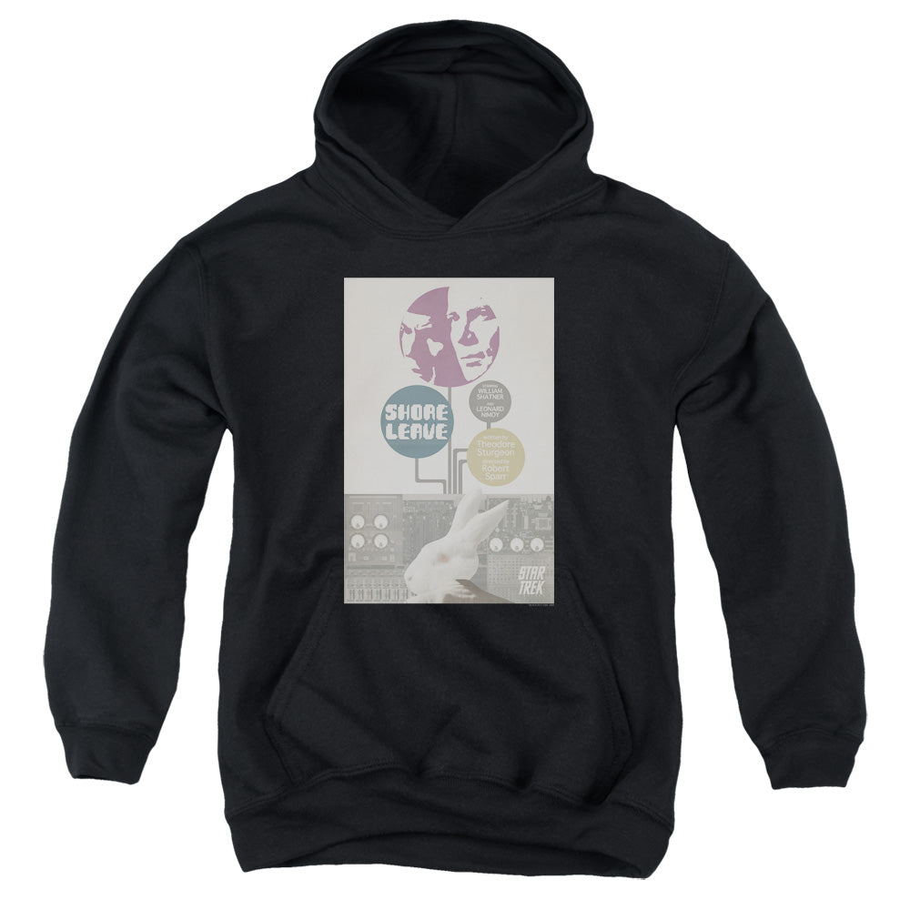 STAR TREK/TOS EPISODE 15 - YOUTH PULLOVER HOODIE - BLACK