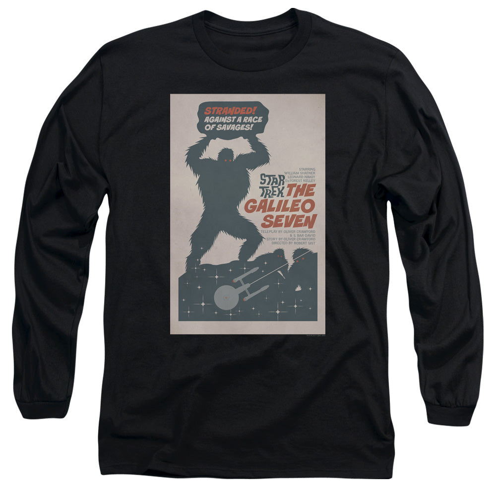STAR TREK/TOS EPISODE 16 - L/S ADULT 18/1 - BLACK