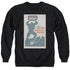 STAR TREK/TOS EPISODE 16 - ADULT CREWNECK SWEATSHIRT - BLACK