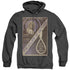 STAR TREK/TOS EPISODE 17 - ADULT HEATHER HOODIE - BLACK