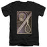 STAR TREK/TOS EPISODE 17 - S/S ADULT V-NECK 30/1 - BLACK