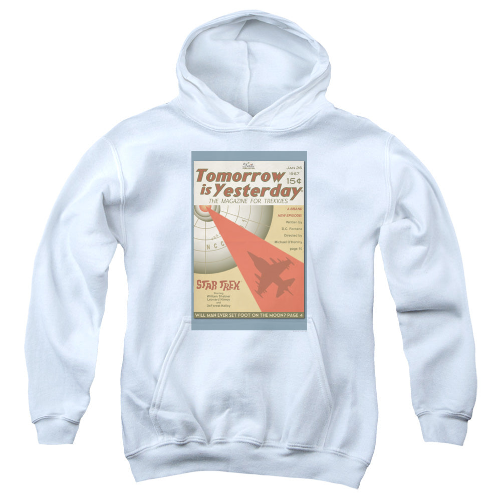 STAR TREK/TOS EPISODE 19 - YOUTH PULLOVER HOODIE - WHITE