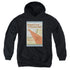 STAR TREK/TOS EPISODE 19 - YOUTH PULLOVER HOODIE - BLACK