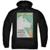 STAR TREK/TOS EPISODE 20 - ADULT PULLOVER HOODIE - BLACK