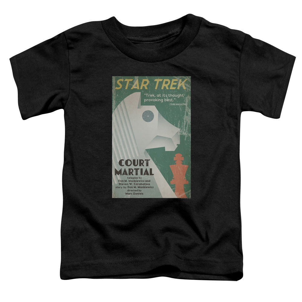STAR TREK/TOS EPISODE 20 - S/S TODDLER TEE - BLACK
