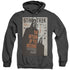 STAR TREK/TOS EPISODE 21 - ADULT HEATHER HOODIE - BLACK