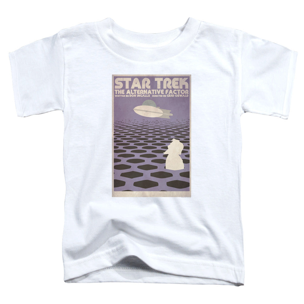 STAR TREK/TOS EPISODE 27 - S/S TODDLER TEE - WHITE
