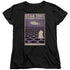 STAR TREK/TOS EPISODE 27 - S/S WOMENS TEE - BLACK