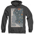 STAR TREK/TOS EPISODE 28 - ADULT HEATHER HOODIE - BLACK