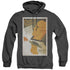 STAR TREK/TOS EPISODE 29 - ADULT HEATHER HOODIE - BLACK