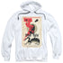 STAR TREK/TOS EPISODE 30 - ADULT PULLOVER HOODIE - WHITE