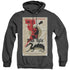STAR TREK/TOS EPISODE 30 - ADULT HEATHER HOODIE - BLACK