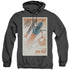 STAR TREK/TOS EPISODE 32 - ADULT HEATHER HOODIE - BLACK