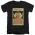STAR TREK/TOS EPISODE 33 - S/S ADULT V-NECK 30/1 - BLACK