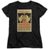 STAR TREK/TOS EPISODE 33 - S/S WOMENS TEE - BLACK