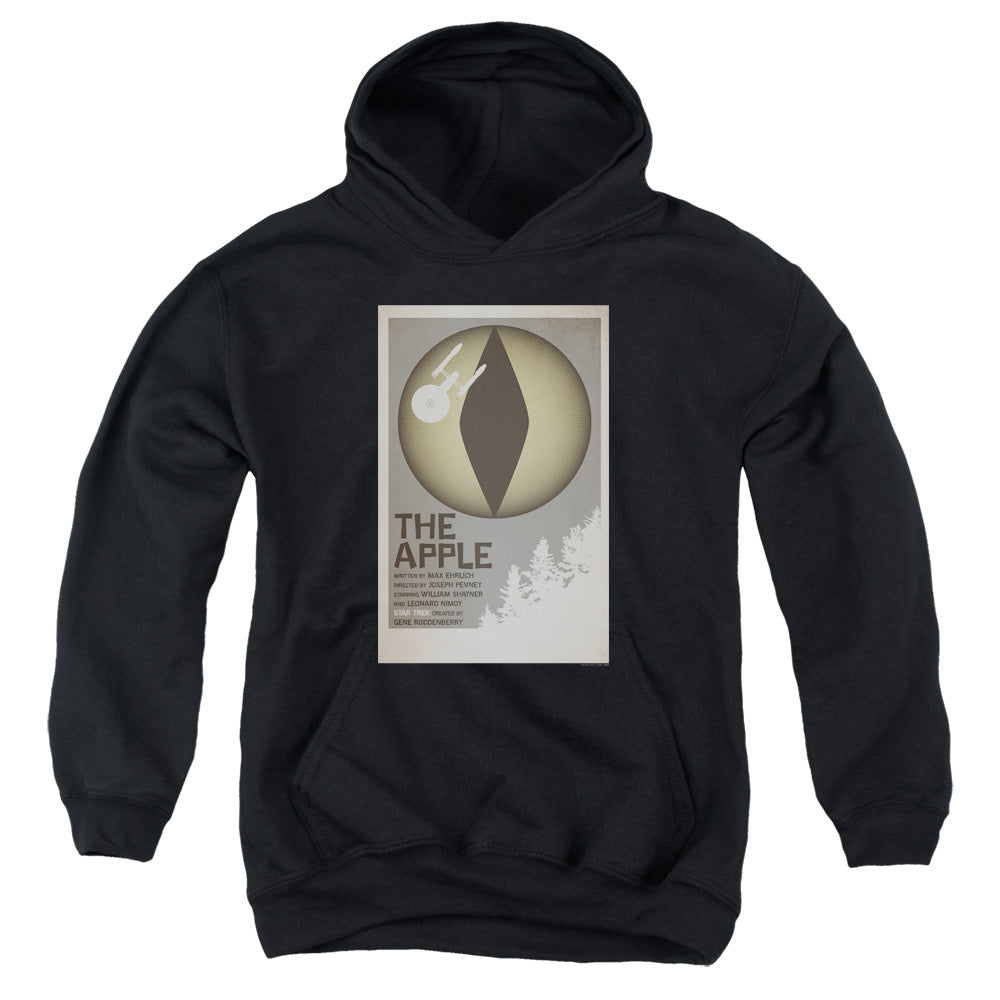 STAR TREK/TOS EPISODE 34 - YOUTH PULLOVER HOODIE - BLACK