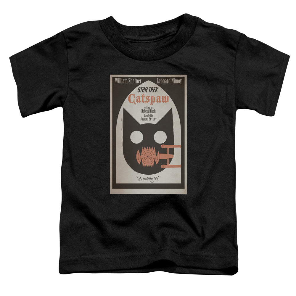 STAR TREK/TOS EPISODE 36 - S/S TODDLER TEE - BLACK