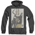 STAR TREK/TOS EPISODE 41 - ADULT HEATHER HOODIE - BLACK