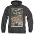 STAR TREK/TOS EPISODE 43 - ADULT HEATHER HOODIE - BLACK