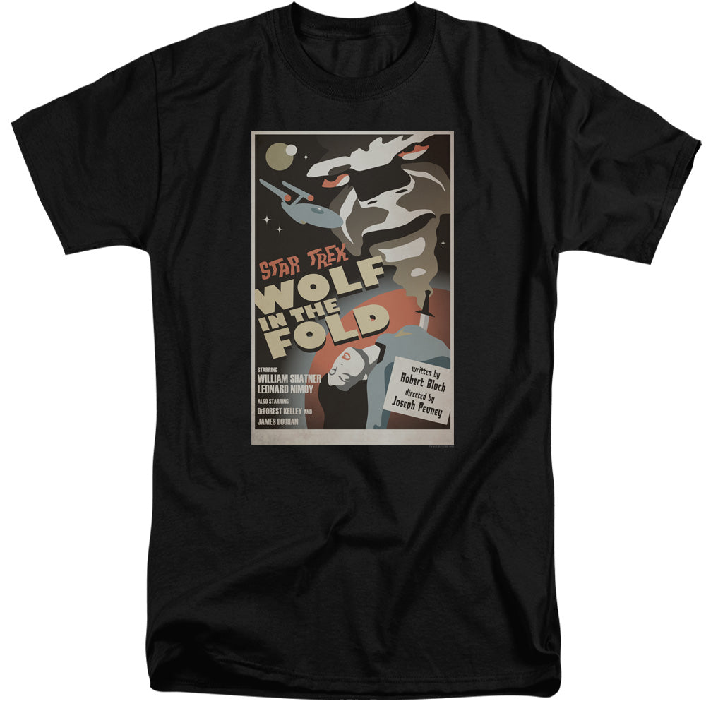 STAR TREK/TOS EPISODE 43 - S/S ADULT TALL 18/1 - BLACK